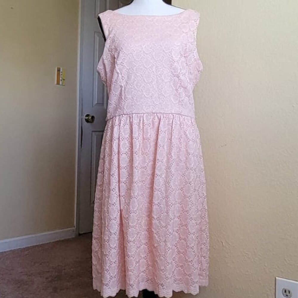 Ronnie Nicole Pink Lace